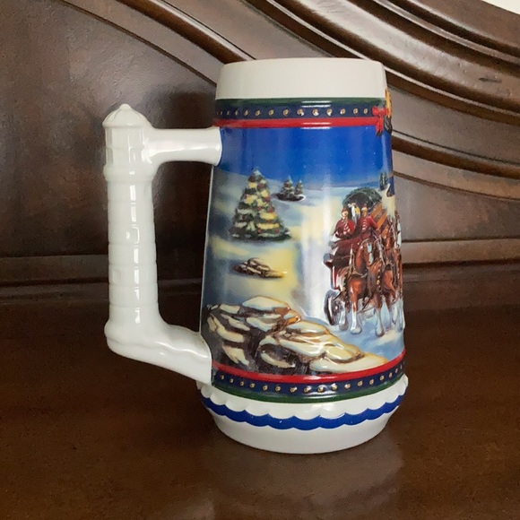 Budweiser Holiday Stein - Picture 3 of 5